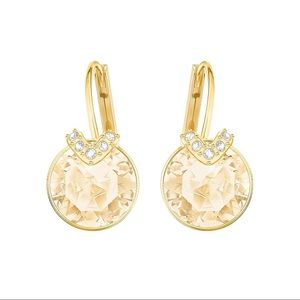 Swarovski golden Bella v earrings